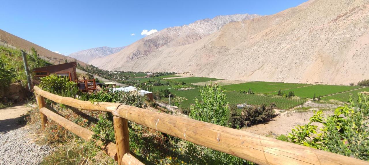 Casa Jardin De Hadas Con Vista Panoramica Pisco Elqui Luaran gambar