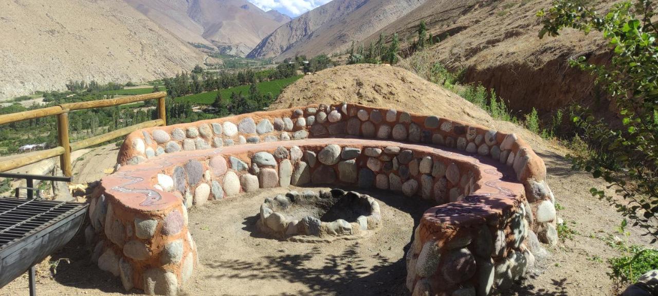 Casa Jardin De Hadas Con Vista Panoramica Pisco Elqui Luaran gambar