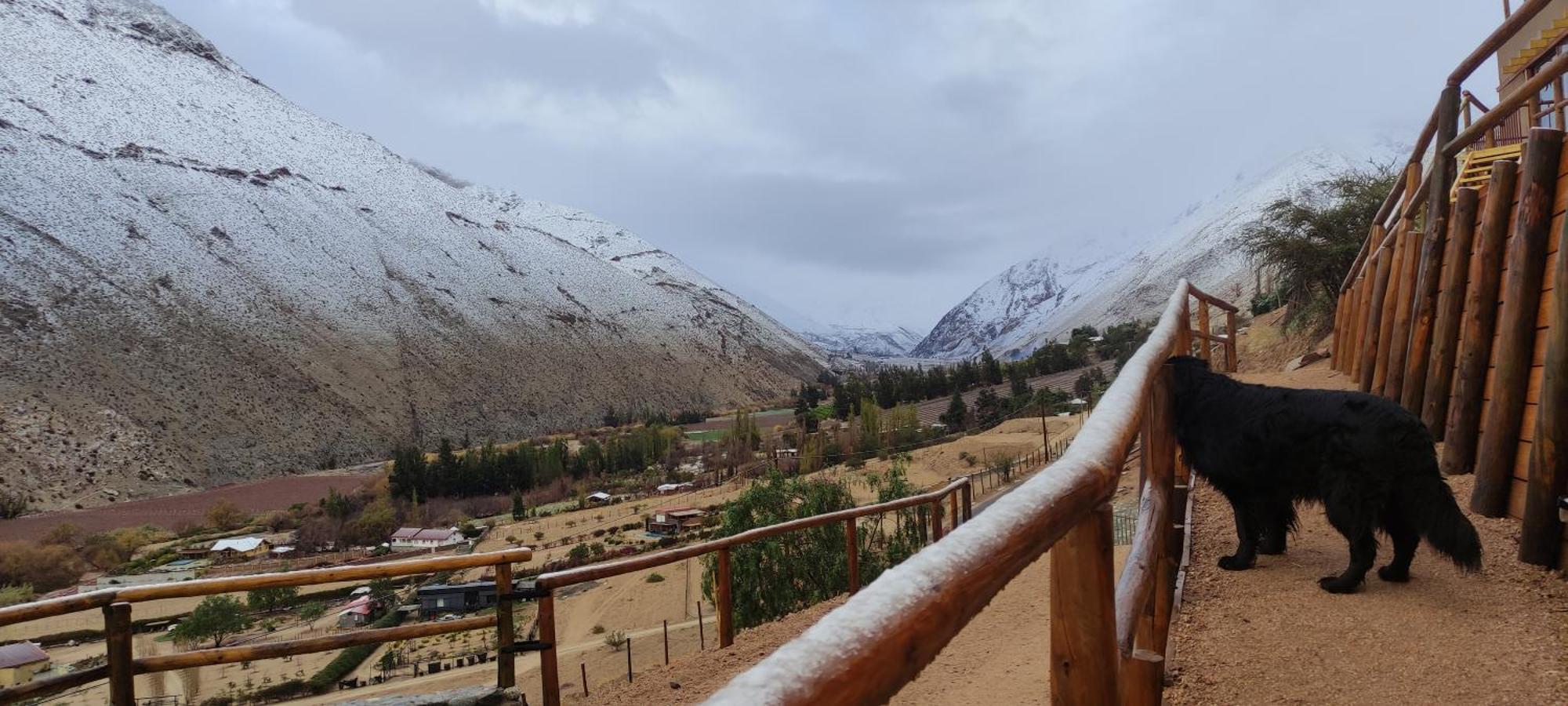 Casa Jardin De Hadas Con Vista Panoramica Pisco Elqui Luaran gambar